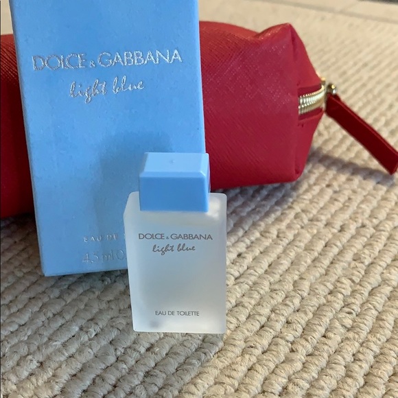 Dolce & Gabbana light blue + Shiseido cosmetic bag - Picture 4 of 4